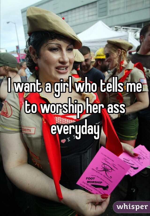 Worship Her Asshole